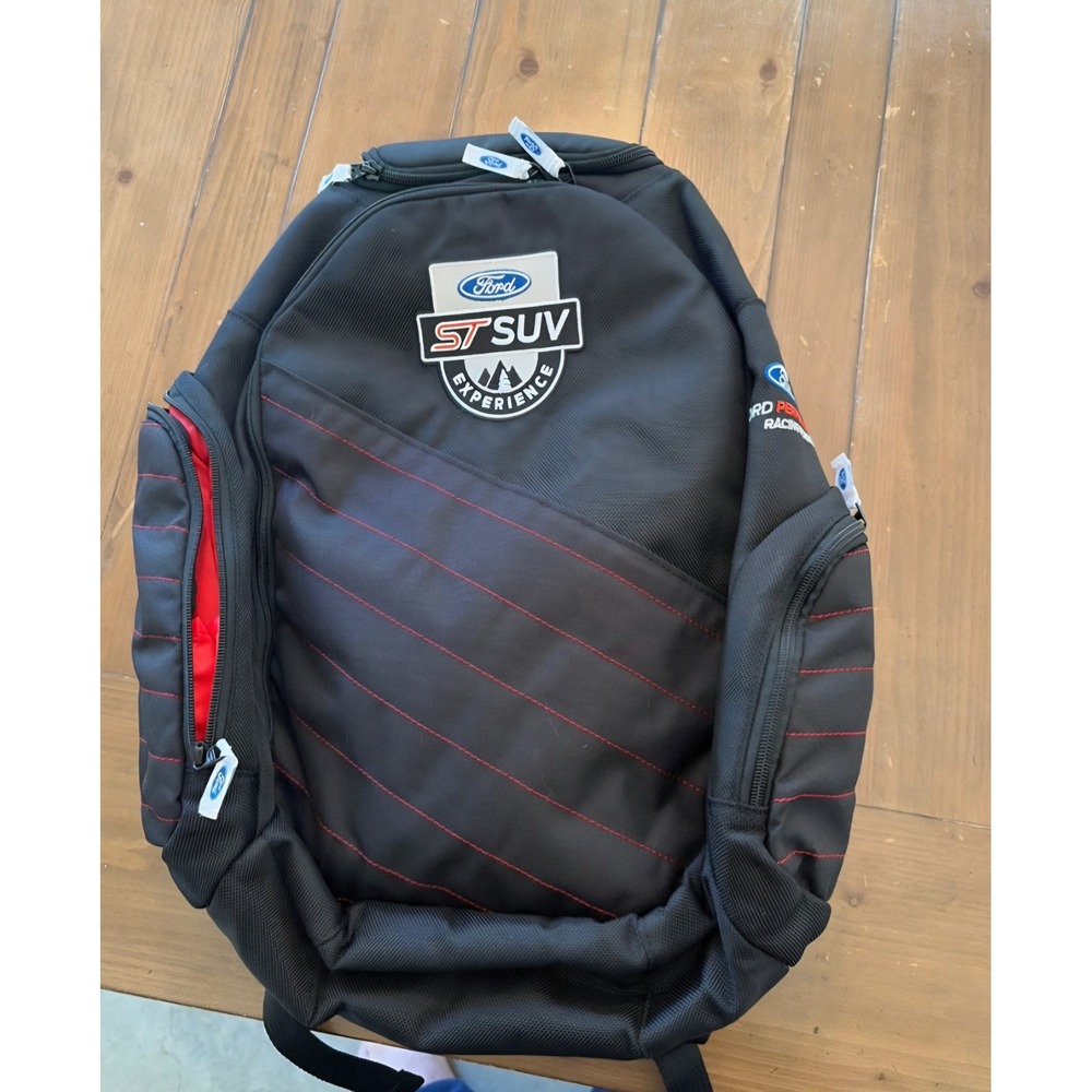 Ford Performance Racing School Zulz Backpack ST SUV Experience Black Red NWT